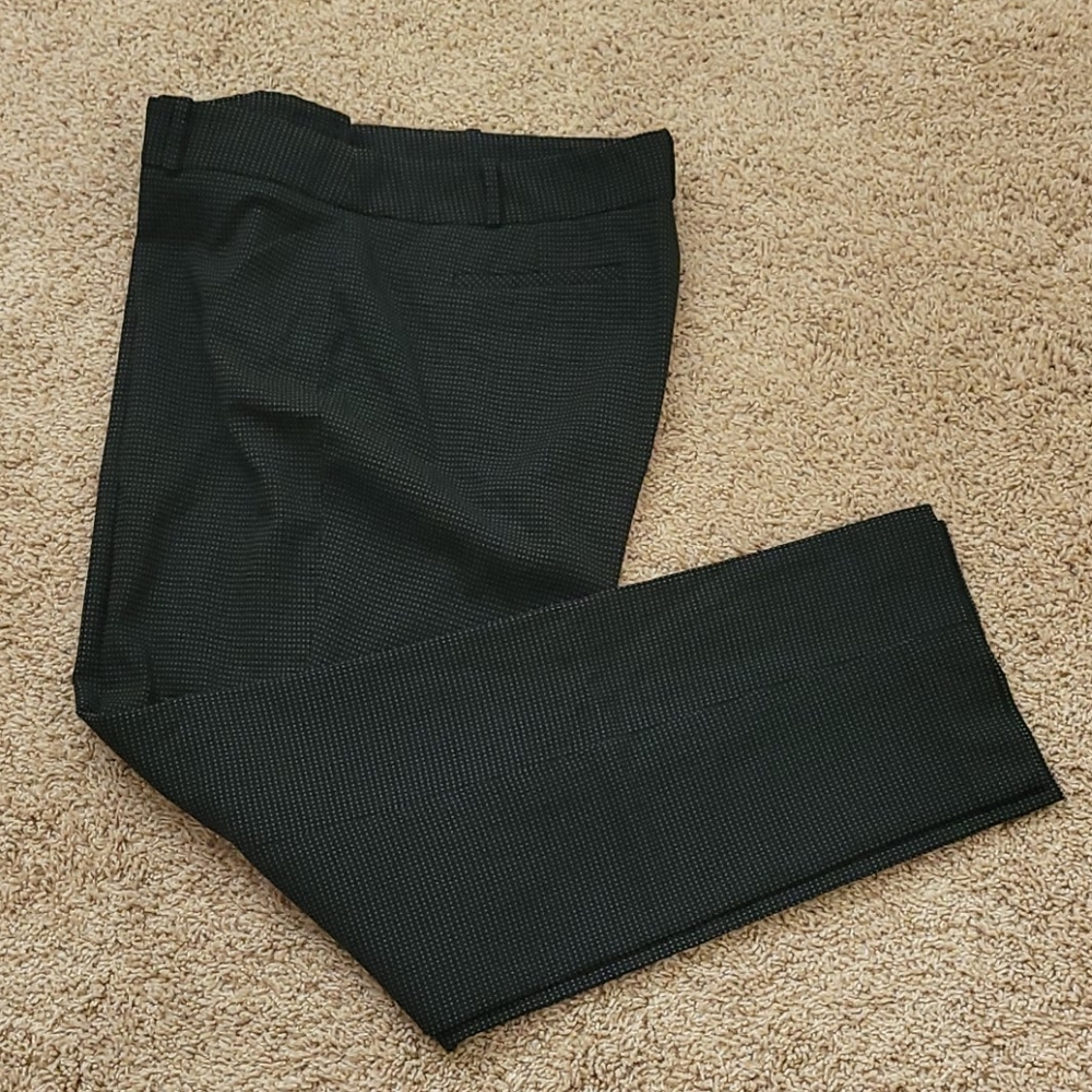 Polka dots black dress pant